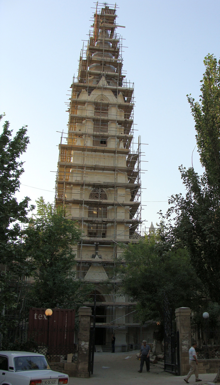 The Lutheran Church in Baku under the renovation, April 2011.