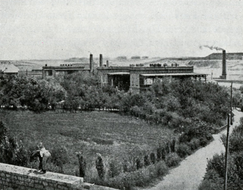 To improve the living conditions for Scandinavians in Baku, Ludvig Nobel had Villa Petrolea built in 1882, a green oasis in the otherwise barren landscape.
